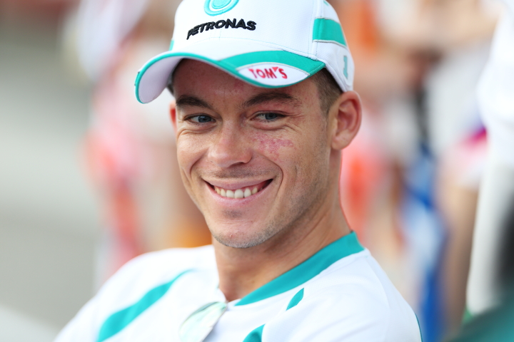 キッズピットウォーク: アンドレ・ロッテラー（PETRONAS TEAM TOM'S）