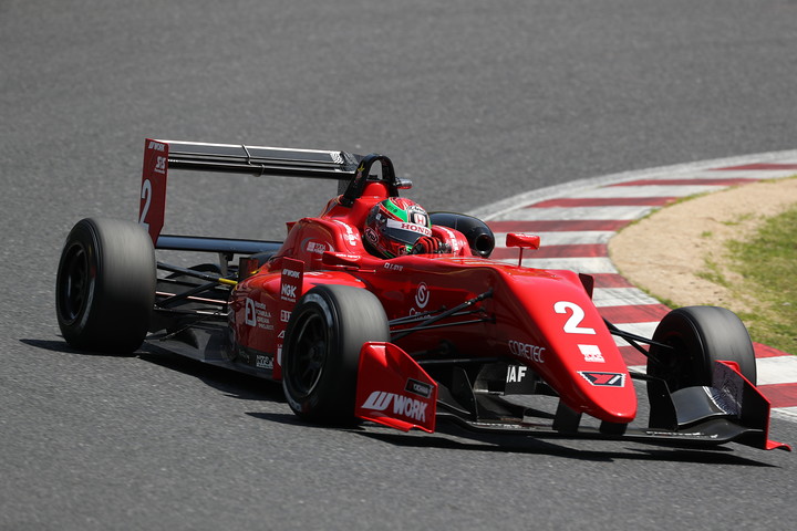 第1戦予選3位、第2戦予選4位の大湯都史樹（TODA FIGHTEX）