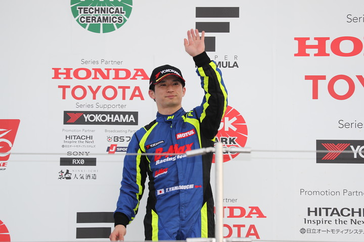 マスタークラスで優勝した山口大陸（TAIROKU RACING）