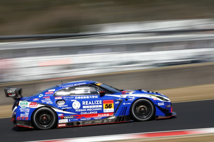 公式練習: 平峰一貴／サッシャ・フェネストラス組（リアライズ日産自動車大学校 GT-R）