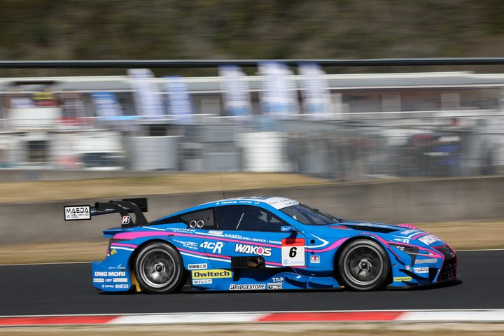 公式練習: 大嶋和也／山下健太組（WAKO'S 4CR LC500）