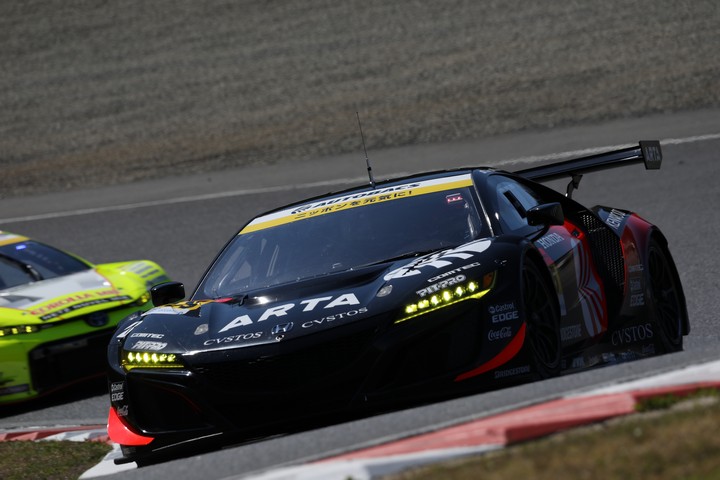 公式練習: 高木真一（ARTA NSX GT3）