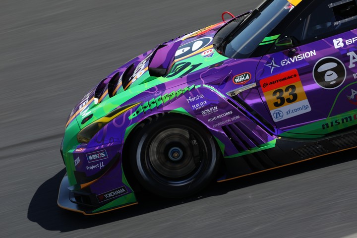 公式練習: ショウン・トン（エヴァRT初号機X Works GT-R）