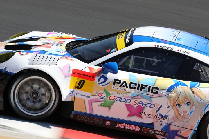 公式練習: 横溝直輝（PACIFIC MIRAI AKARI NAC PORSCHE）