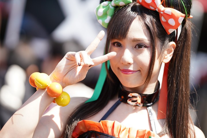 ピットウォーク: レースクイーン