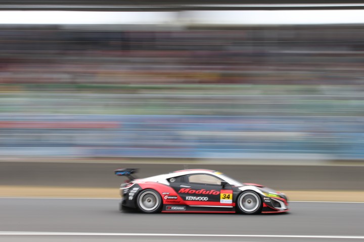 公式予選: 大津弘樹（Modulo KENWOOD NSX GT3）