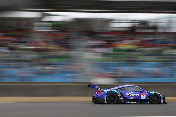 公式予選: ジェンソン・バトン（RAYBRIG NSX-GT）