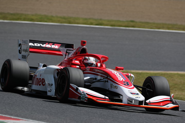 フリー走行1回目: トップタイムは山下健太（ORIENTALBIO KONDO SF19）