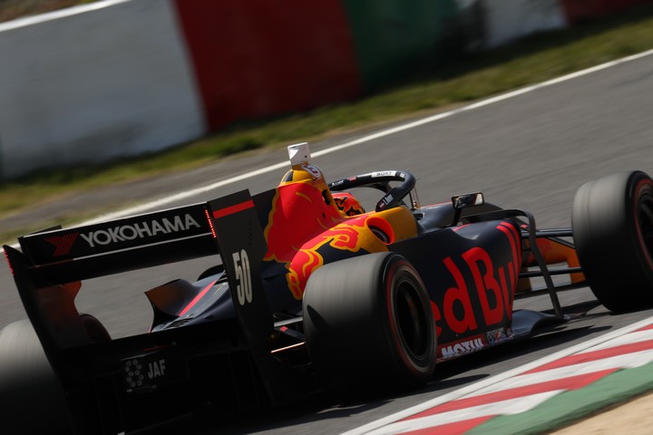 フリー走行1回目: ルーカス・アウアー（Red Bull SF19）