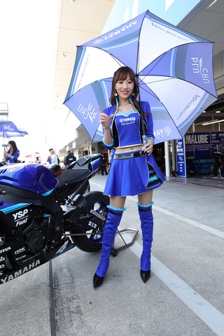 ピットウォーク: レースクイーン