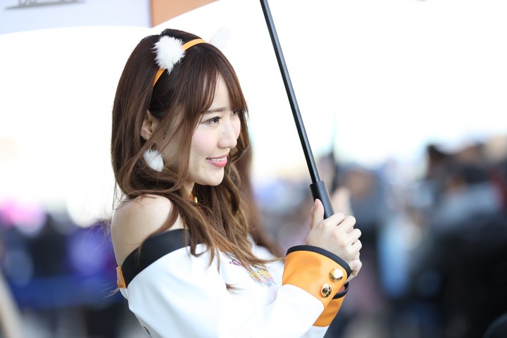 ピットウォーク: レースクイーン