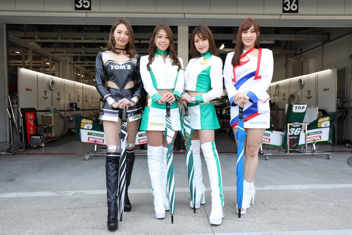 ピットウォーク: レースクイーン