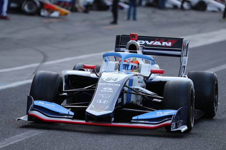 予選2位はアレックス・パロウ（TCS NAKAJIMA RACING SF19）