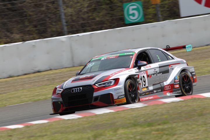 ST-TCRクラス優勝は太田侑弥／松本武士／篠原拓朗組（BRP Audi Mie RS3 LMS）