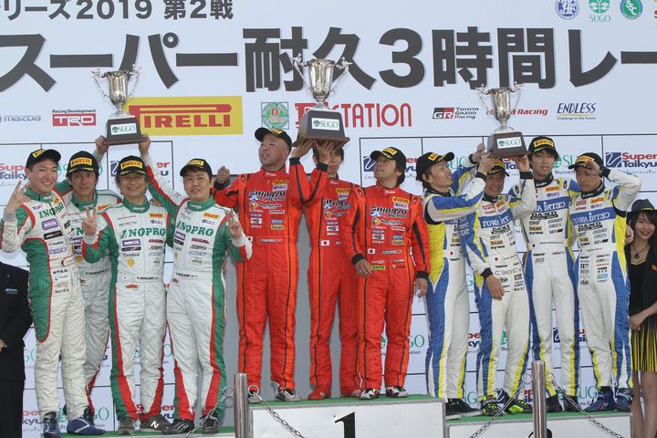 ST-2クラスの表彰式