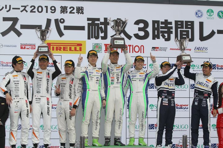 ST-4クラスの表彰式