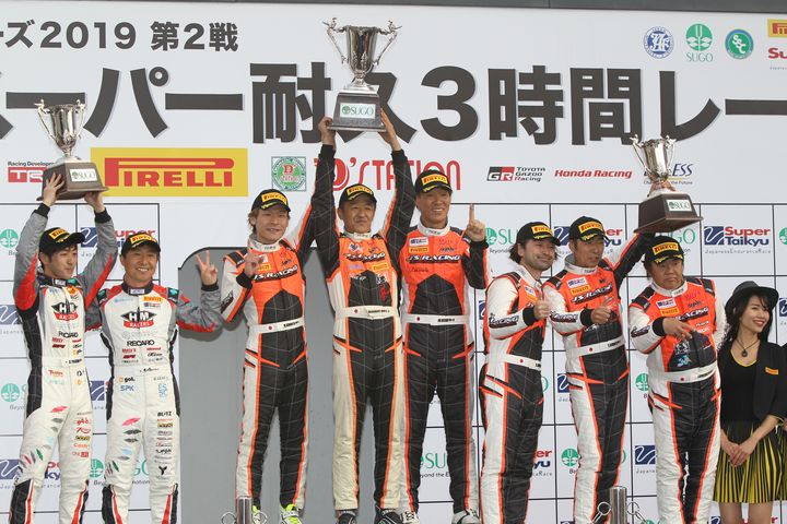 ST-5クラスの表彰式