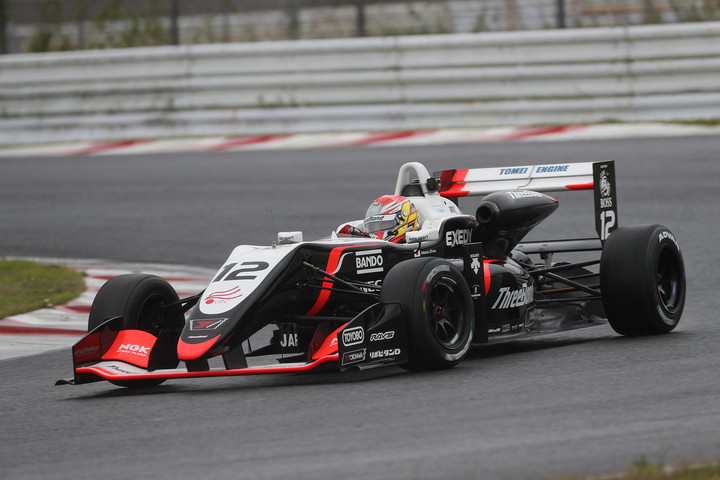 決勝3位は大津弘樹（ThreeBond F318）