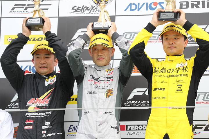 インディペンデントカップの表彰式