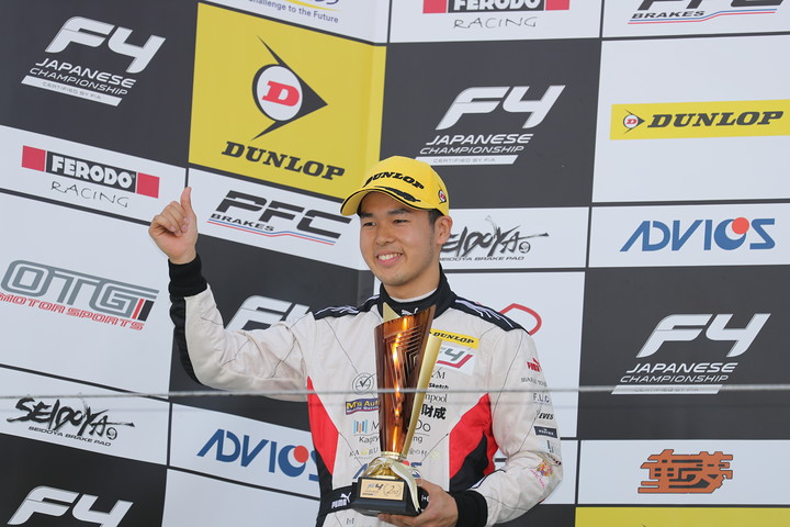 決勝2位の平木玲次（Media Do Kageyama Racing）