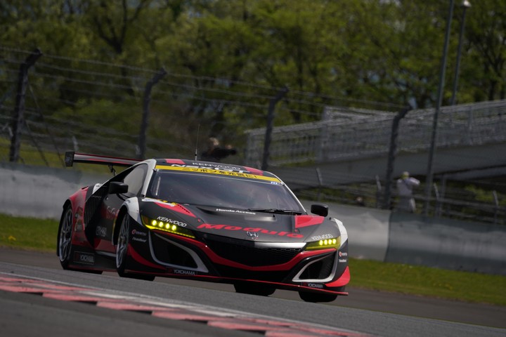 公式練習: 大津弘樹（Modulo KENWOOD NSX GT3）