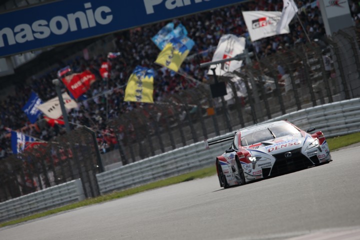 公式予選: 中山雄一（DENSO KOBELCO SARD LC500）