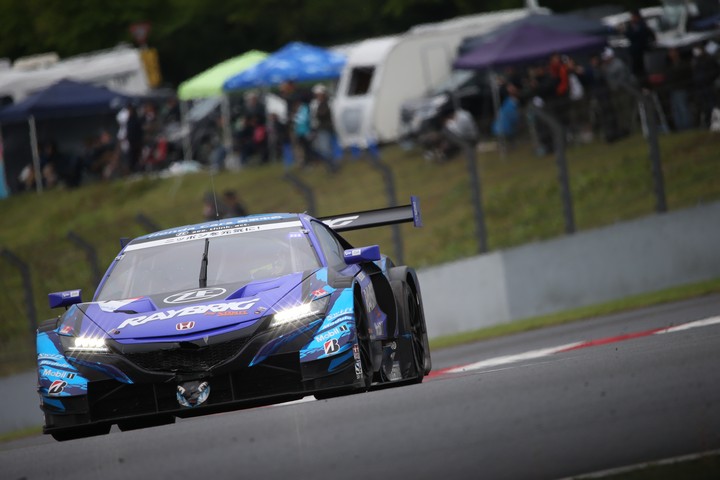 決勝レース: ジェンソン・バトン（RAYBRIG NSX-GT）