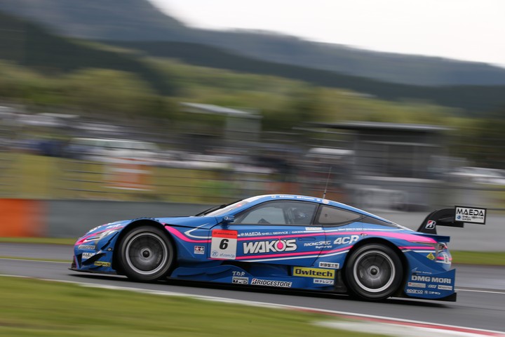 決勝レース: 大嶋和也／山下健太組（WAKO'S 4CR LC500）