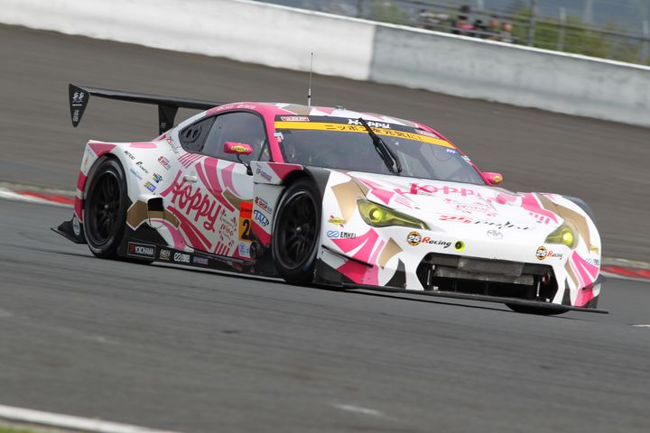 GT300クラス予選2位は松井孝允／佐藤公哉／土屋武士組（HOPPY 86 MC）
