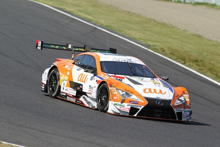 公式練習: GT500クラストップタイムの中嶋一貴／関口雄飛組（au TOM'S LC500）