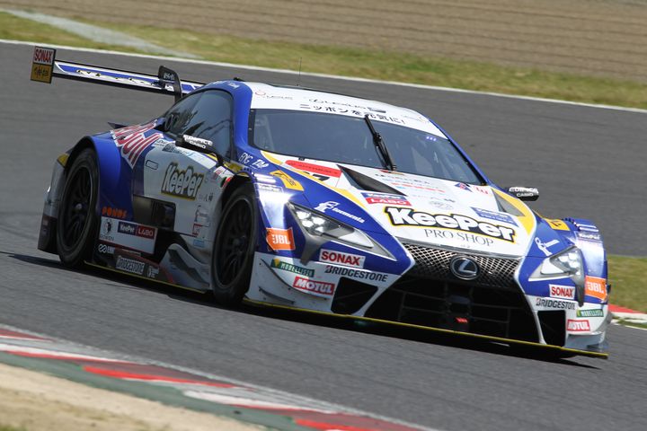 GT500クラス予選2位は平川亮／ニック・キャシディ組（KeePer TOM'S LC500）