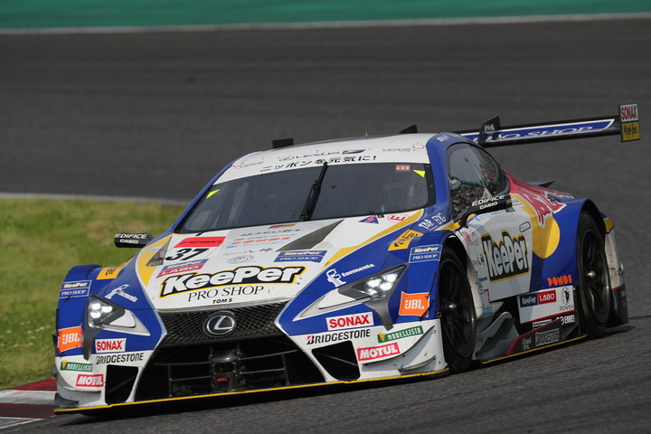 GT500クラス決勝2位は平川亮／ニック・キャシディ組（KeePer TOM'S LC500）