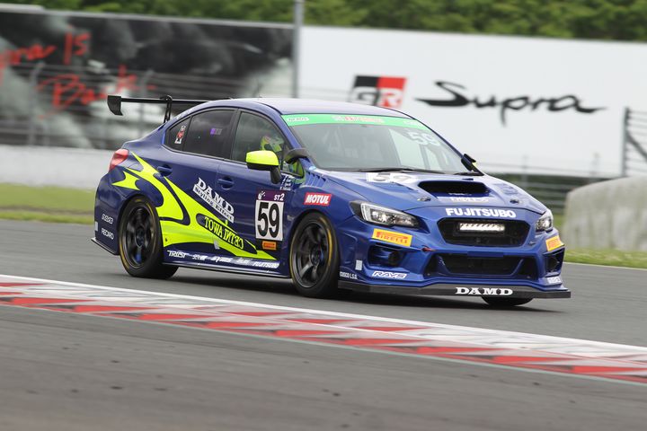 ST-2クラスポールポジションはDAMD MOTUL ED WRX STI