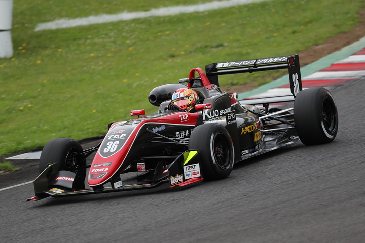 決勝2位は宮田莉朋（カローラ中京Kuo TOM'S F317）