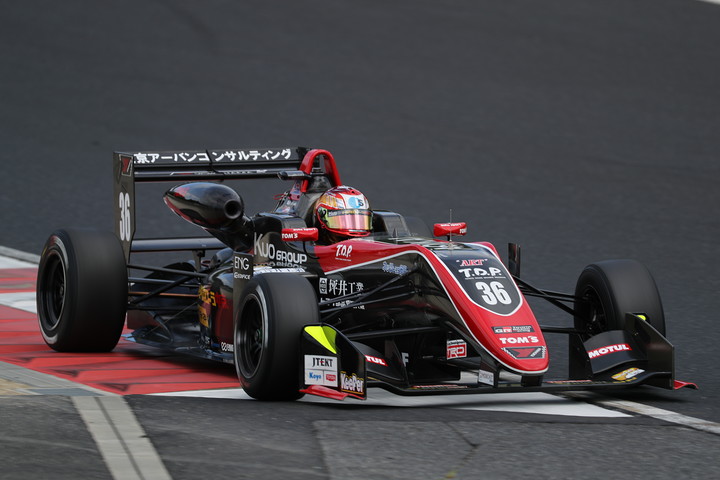 決勝3位は宮田莉朋（カローラ中京Kuo TOM'S F317）