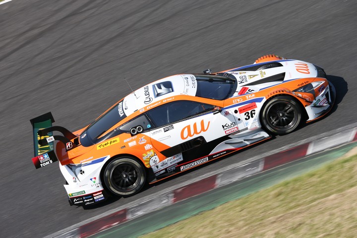 公式練習: 中嶋一貴／関口雄飛組（au TOM'S LC500）