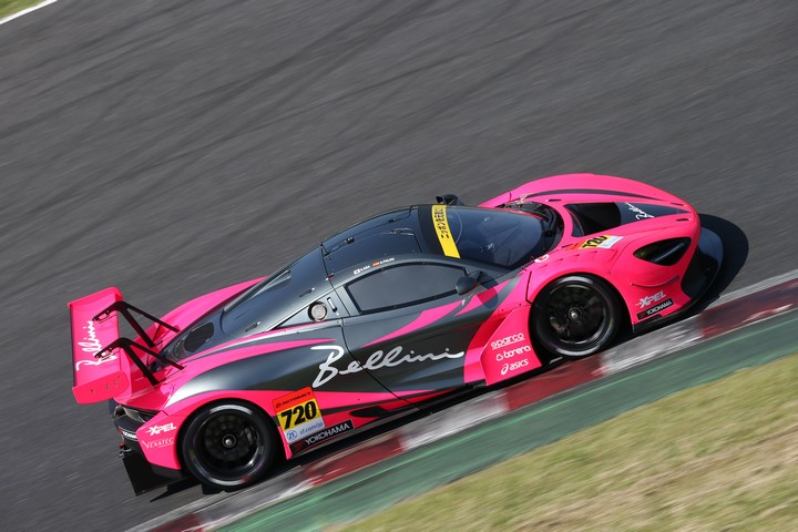 公式練習: 荒聖治／アレックス・パロウ組（McLaren 720S）