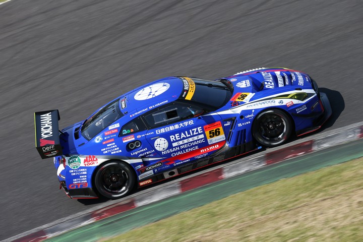 公式練習: 平峰一貴／サッシャ・フェネストラス組（リアライズ日産自動車大学校 GT-R）