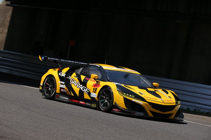 公式練習: 小林崇志／松浦孝亮組（UPGARAGE NSX GT3）