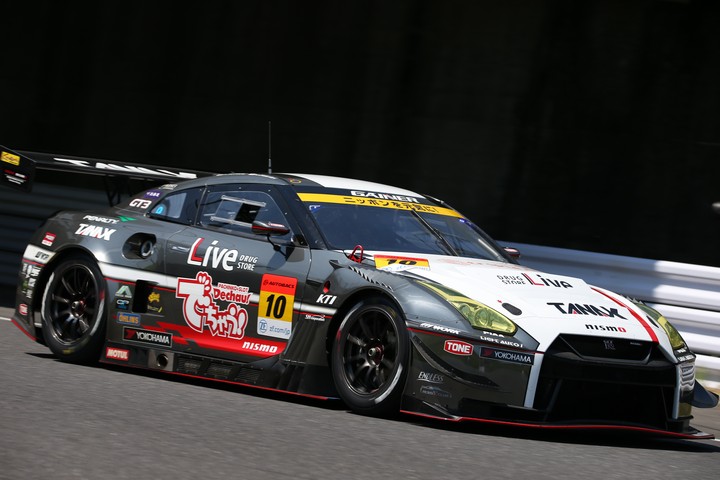 公式練習: 星野一樹／石川京侍組（GAINER TANAX triple a GT-R）