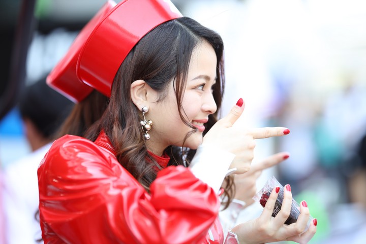 ピットウォーク: レースクイーン