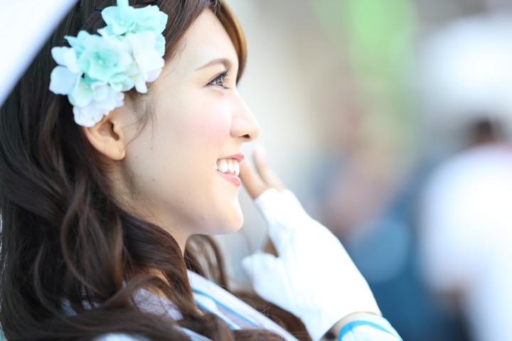 ピットウォーク: レースクイーン