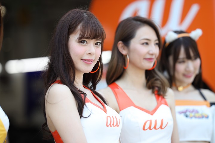 ピットウォーク: レースクイーン