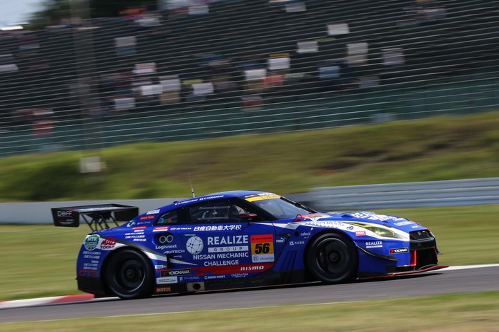 公式予選: 平峰一貴（リアライズ日産自動車大学校 GT-R）