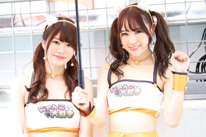 ピットウォーク: レースクイーン