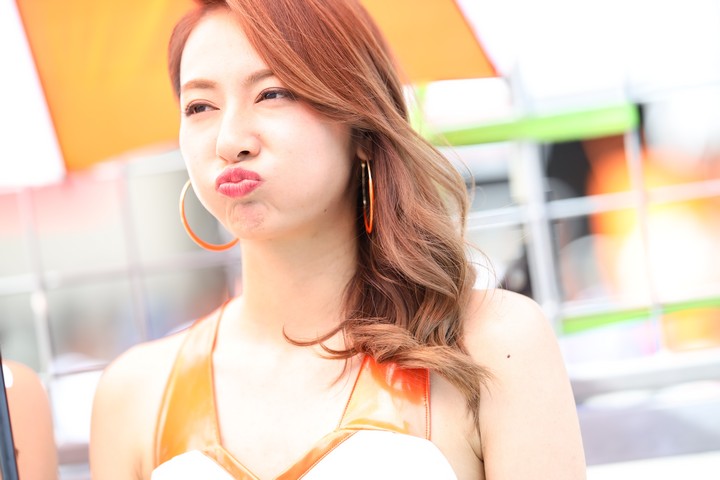 ピットウォーク: レースクイーン