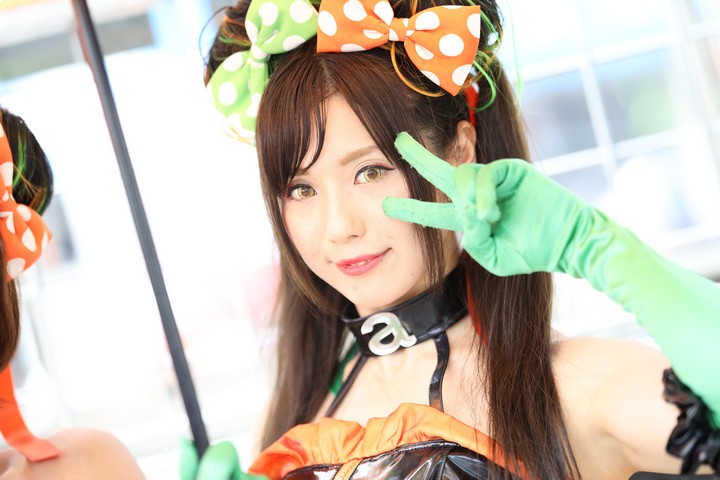 ピットウォーク: レースクイーン