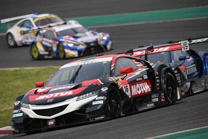 決勝レース: 武藤英紀（MOTUL MUGEN NSX-GT）