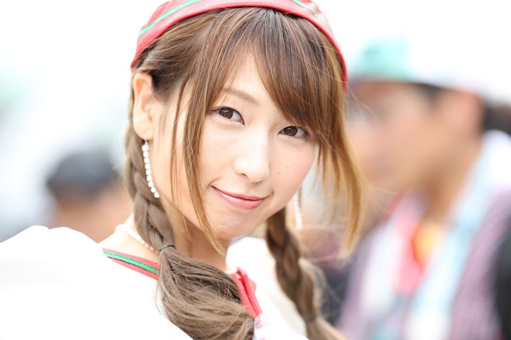 ピットウォーク: レースクイーン