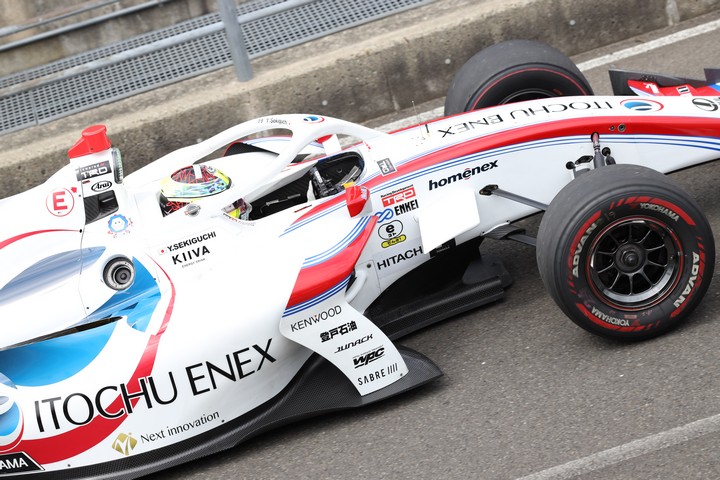 スタート進行: 関口雄飛（ITOCHU ENEX TEAM IMPUL SF19）